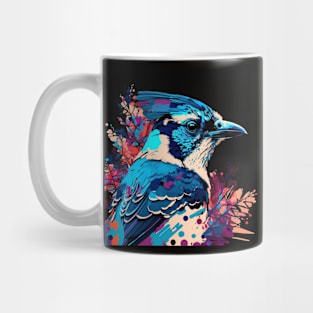 Blue Jay Art Mug